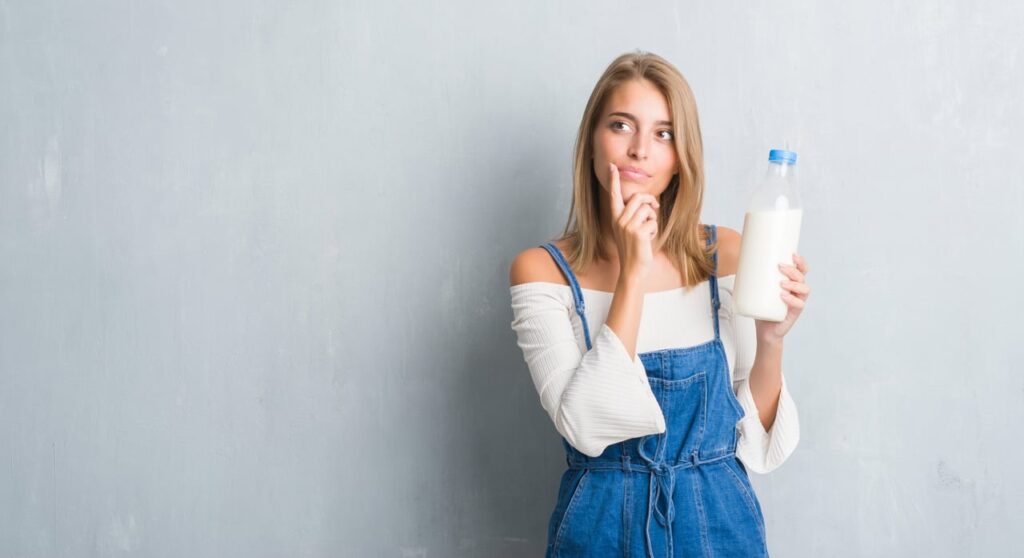 Sữa tươi không đường không gây tăng cân