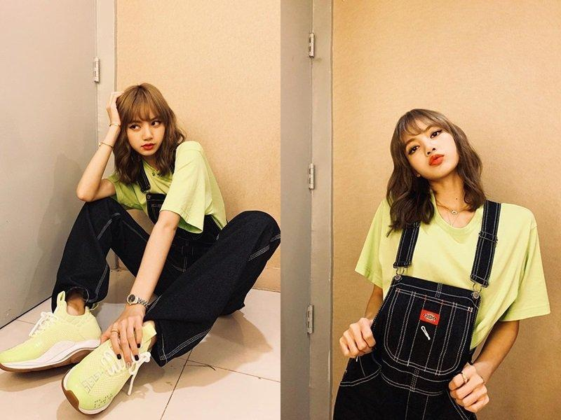 Phong cách phối đồ trẻ trung, năng động, cool ngầu của Lisa