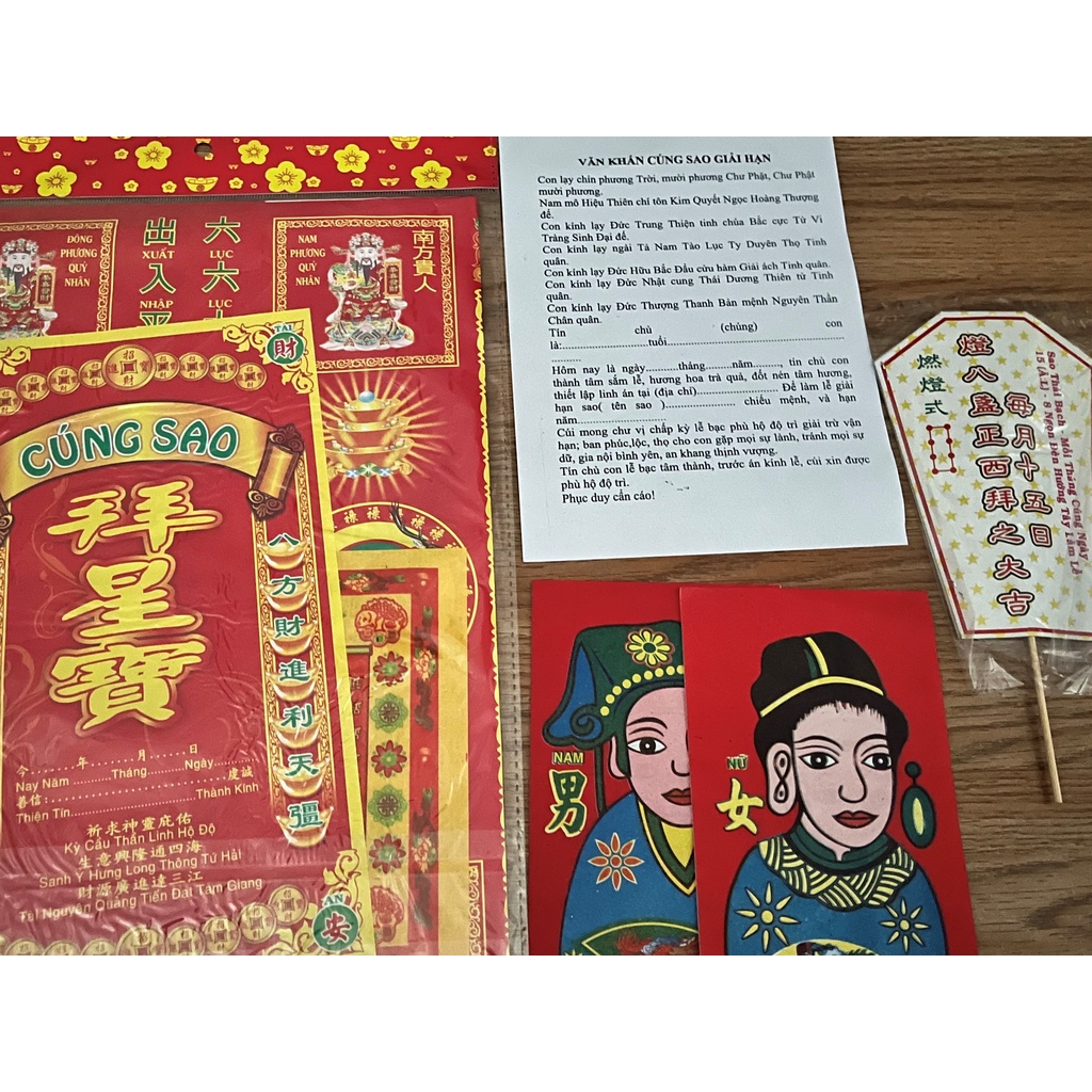 Văn khấn cúng giải hạn