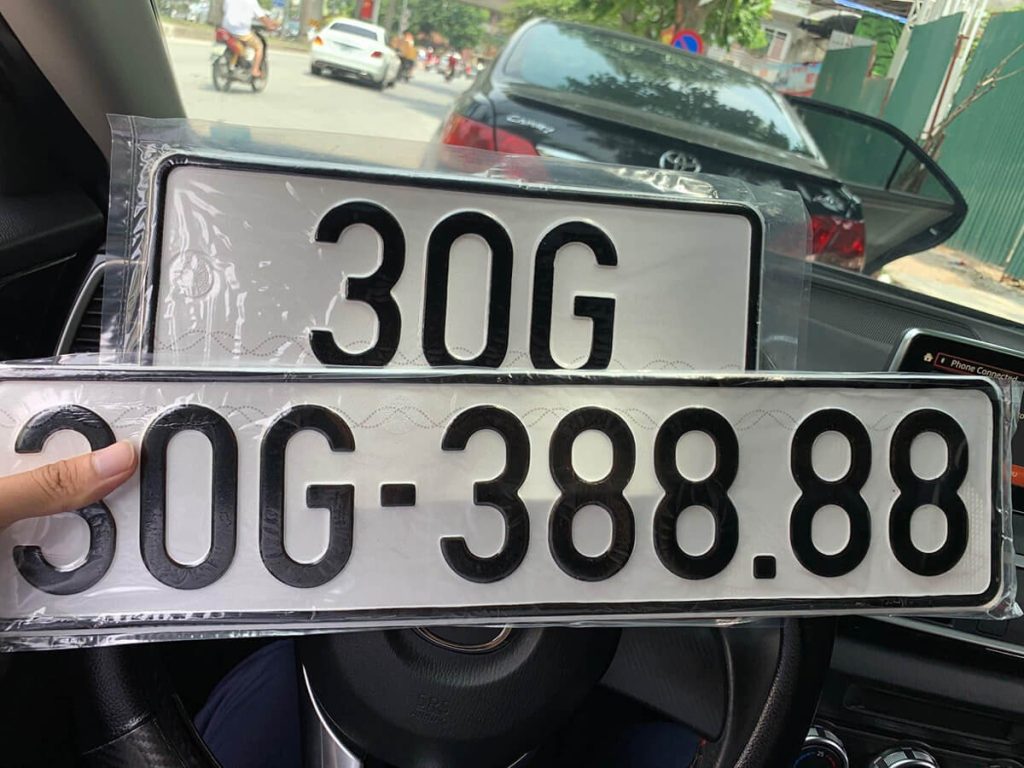 Chọn biển số đẹp gặp được nhiều may mắn