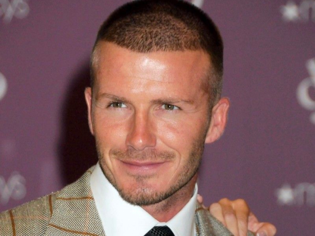 Kiểu tóc Buzz Cut  david beckham