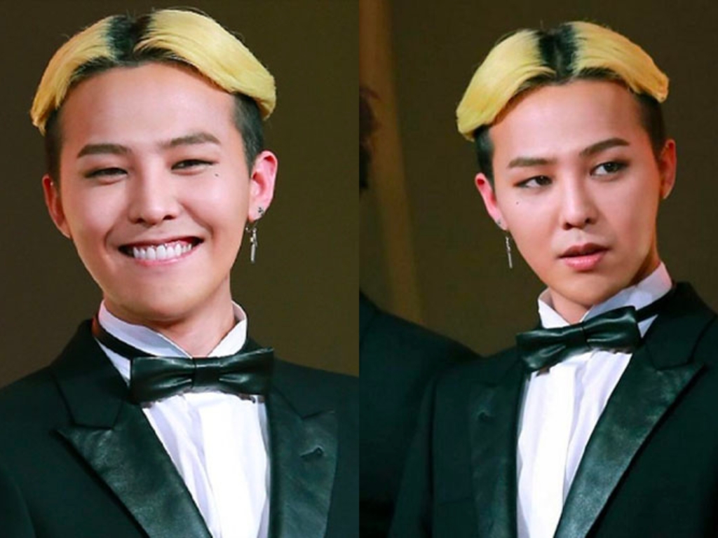 Kiểu tóc hai mái của G-Dragon 