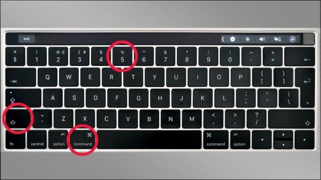 Chụp ảnh màn hình Macbook bằng công cụ Ảnh màn hình 