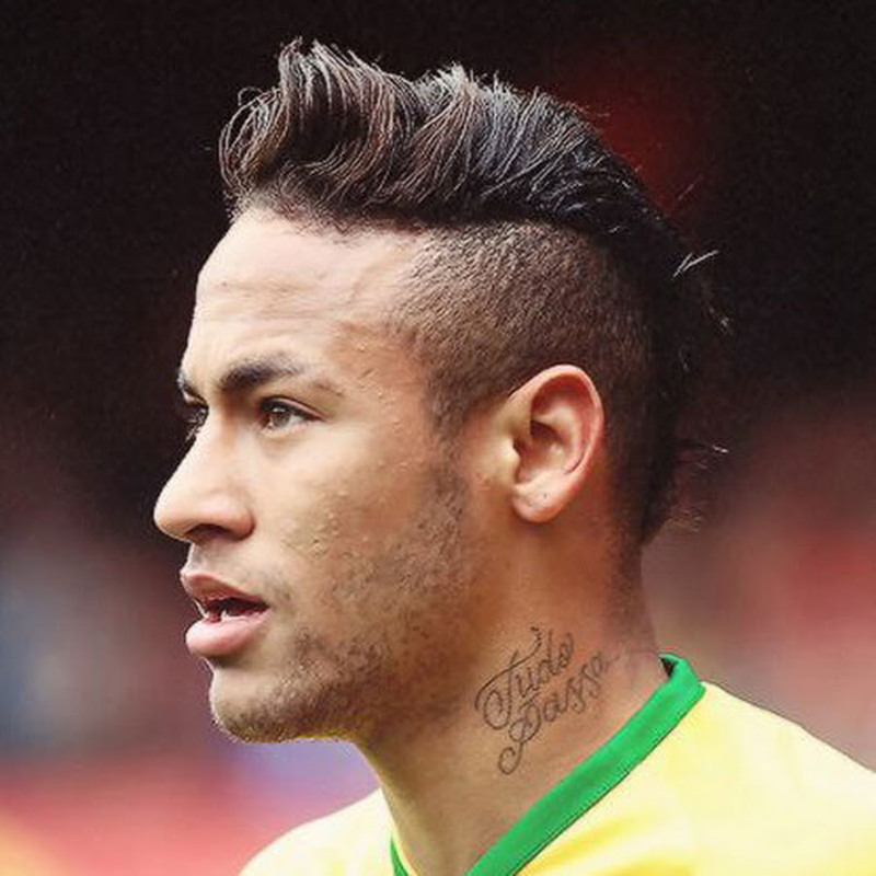Kiểu tóc Undercut – Kiểu tóc của Neymar thời còn ở Barcelona 