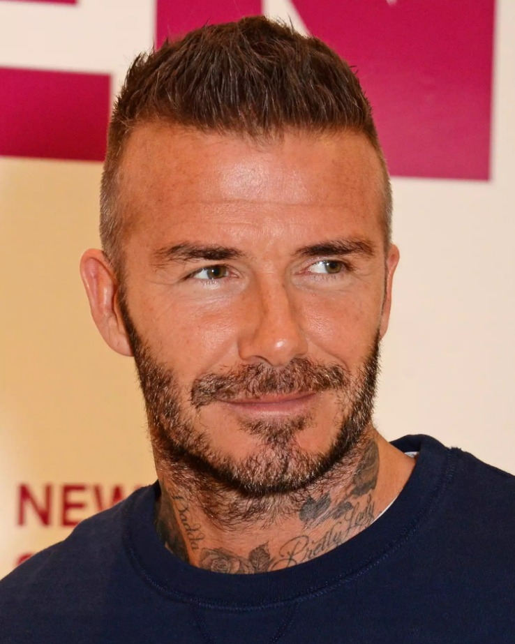  David Beckham để kiểu tóc gì 