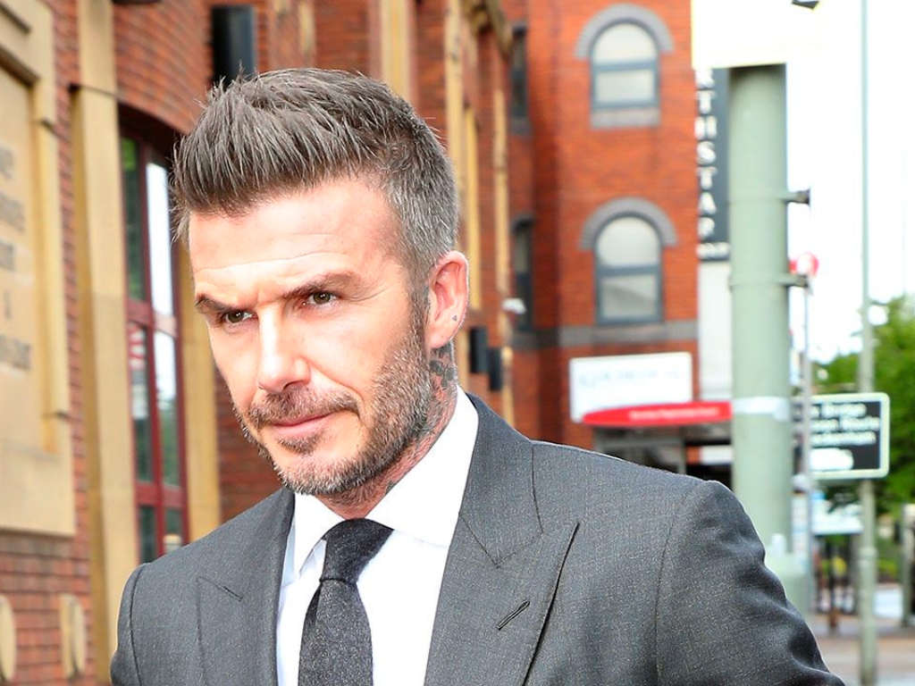 Kiểu tóc Slicked Back của david beckham
