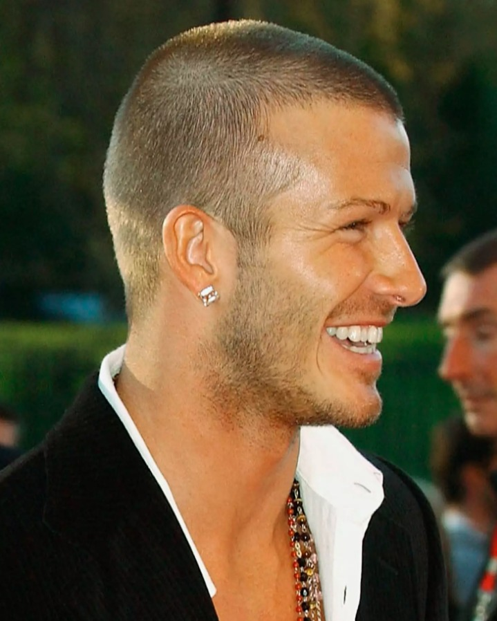 Kiểu tóc Buzz Cut  của david beckham