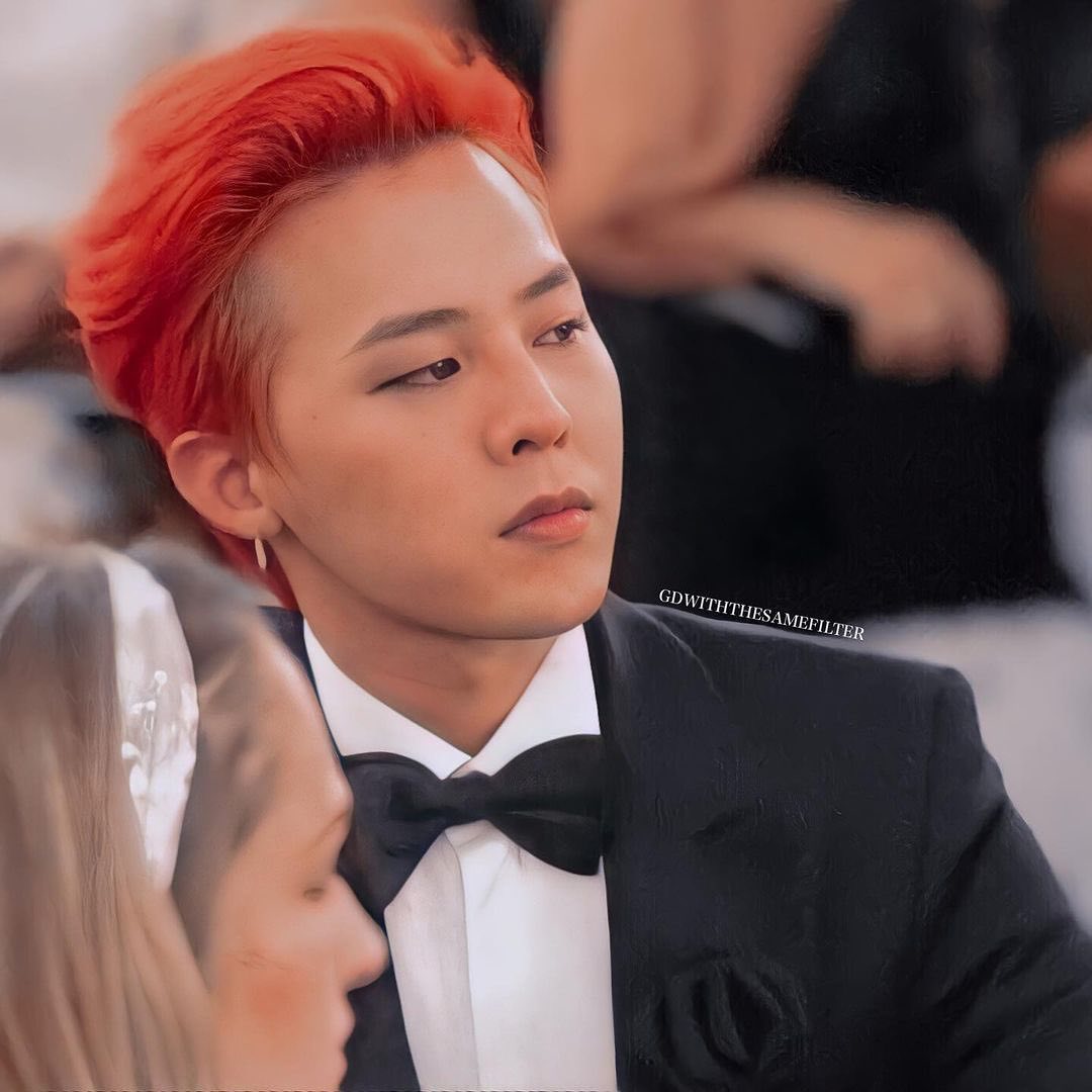 Màu tóc cam của G-Dragon