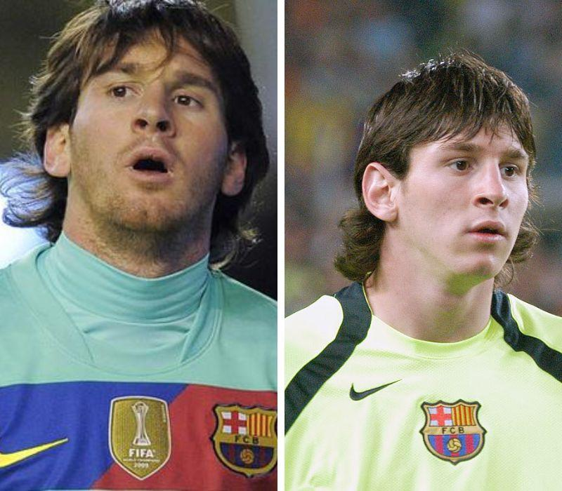 Kiểu tóc của Messi - cá đối