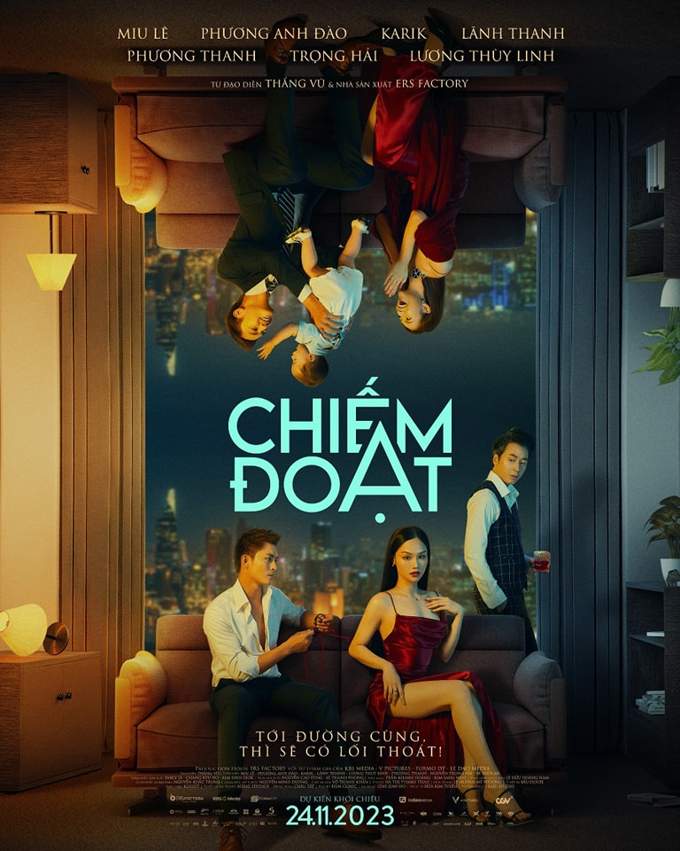 Lịch chiếu và trailer phim Chiếm Đoạt mới nhất 2023