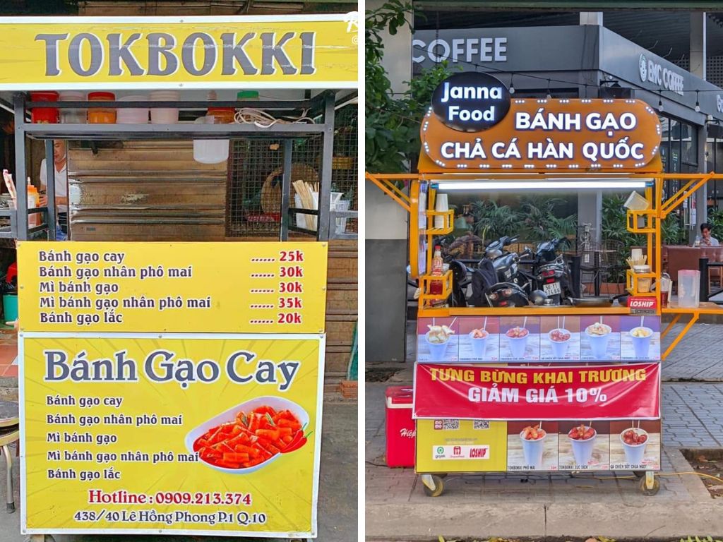 xe Bánh Gạo Cay