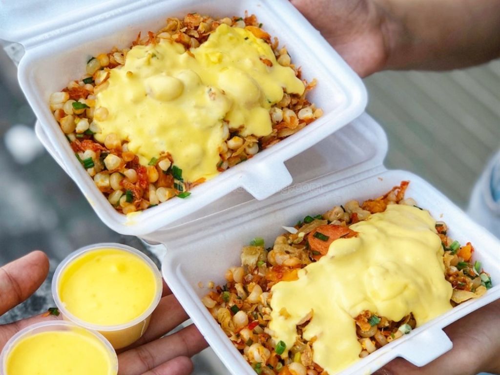 Các món ăn vặt dễ làm cho học sinh được yêu thích nhất - Bắp Xào Mỡ Hành