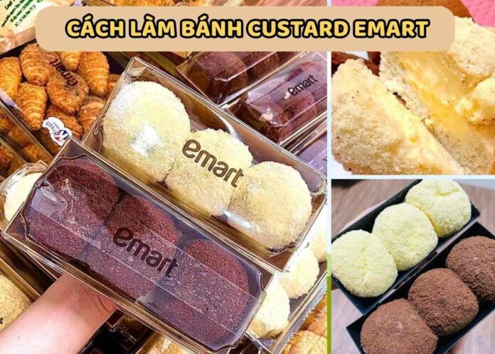 cách làm bánh custard