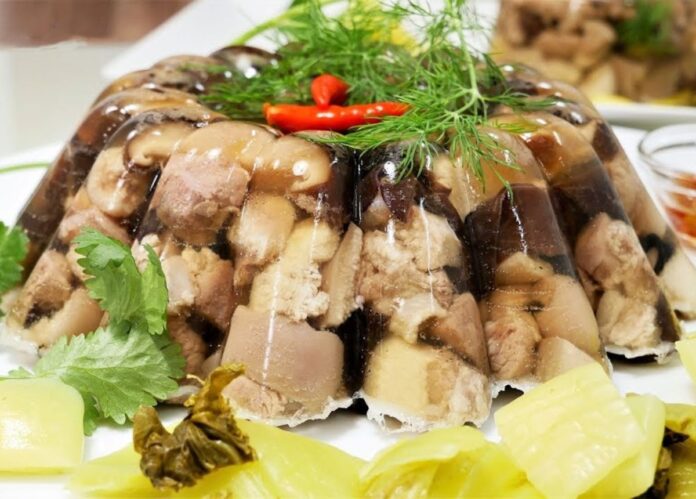 Cách nấu thịt đông miền Bắc thơn ngon, chuẩn vị