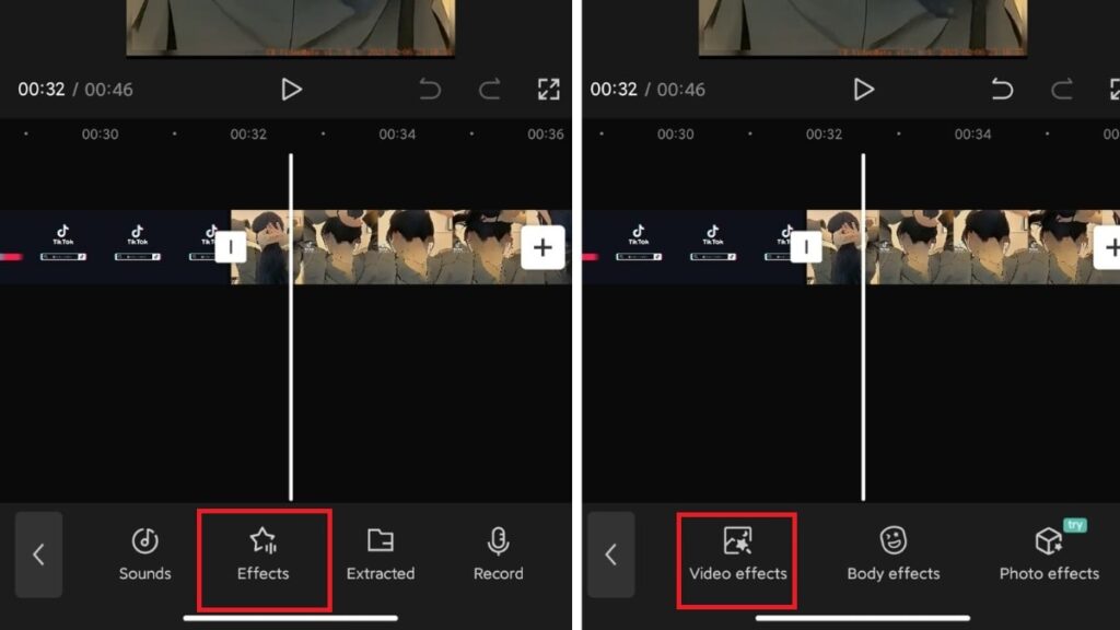 Chèn hiệu ứng cho video thêm sinh động