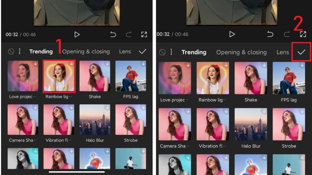 Chèn hiệu ứng để video bắt mắt và thu hút hơn