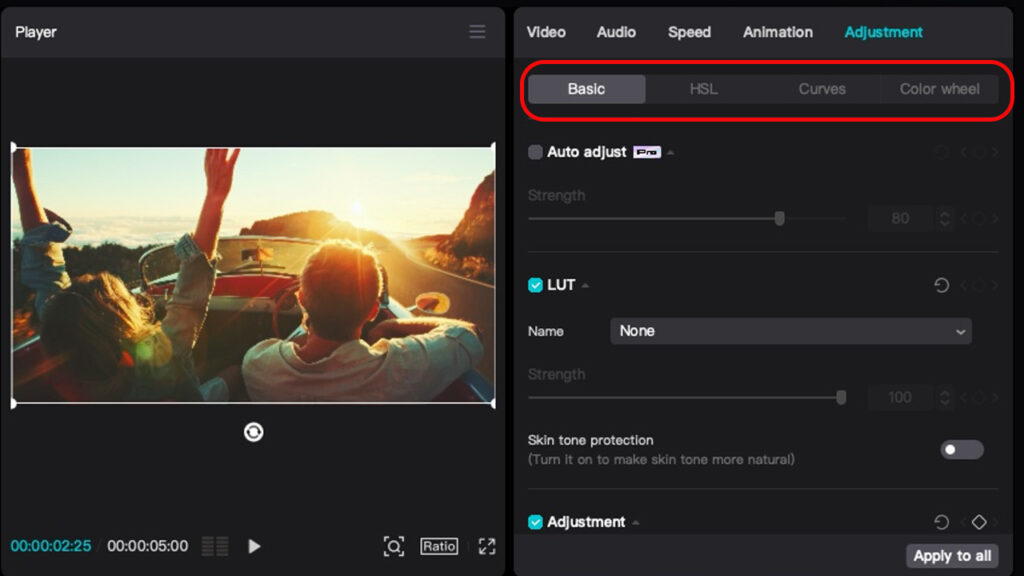 Chỉnh màu đồng bộ để video chuyên nghiệp hơn