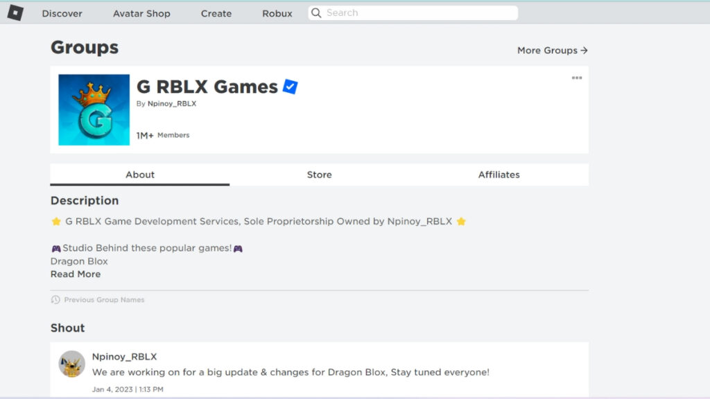 Hãy truy cập cộng đồng game Dragon Blox để săn code mới nhất nhé 