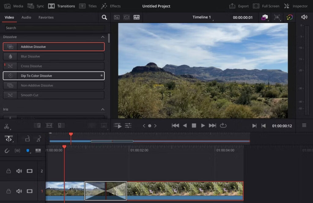 Chèn hiệu ứng ở đầu và cuối frame để video mượt mà