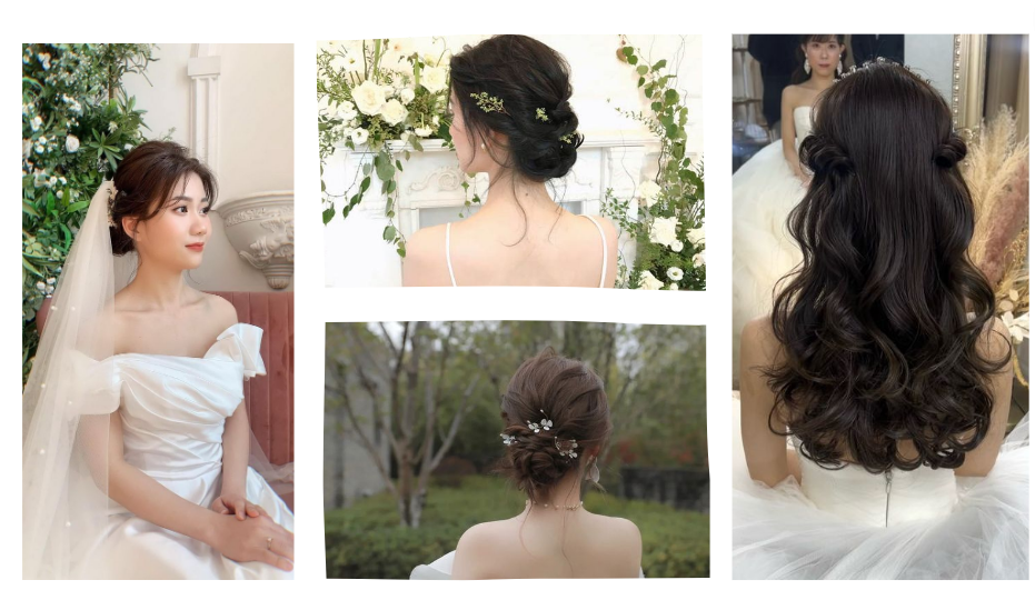 Việc chọn kiểu tóc cô dâu phù hợp trong ngày trọng đại cuộc đời vô cùng quan trọng 