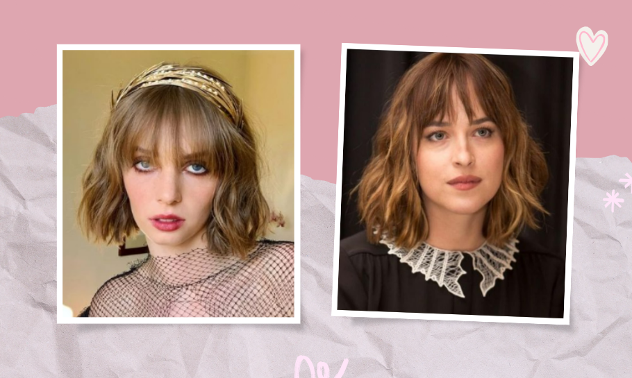 Kiểu tóc mái thưa ngắn được Dakota Johnson ưa chuộng