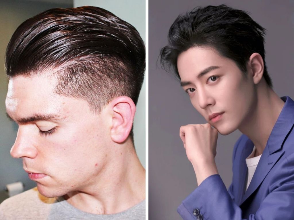 CÁC KIỂU TÓC NAM PHÙ HỢP VỚI KHUÔN MẶT - Barber Shop Vũ Trí