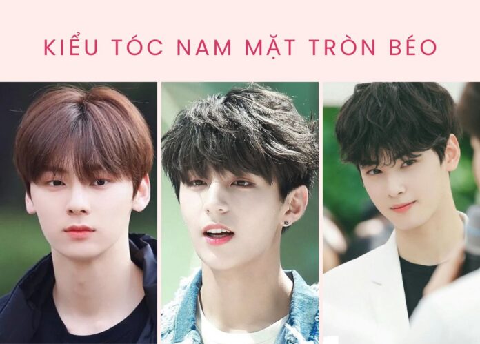 Kiểu tóc nam mặt tròn béo