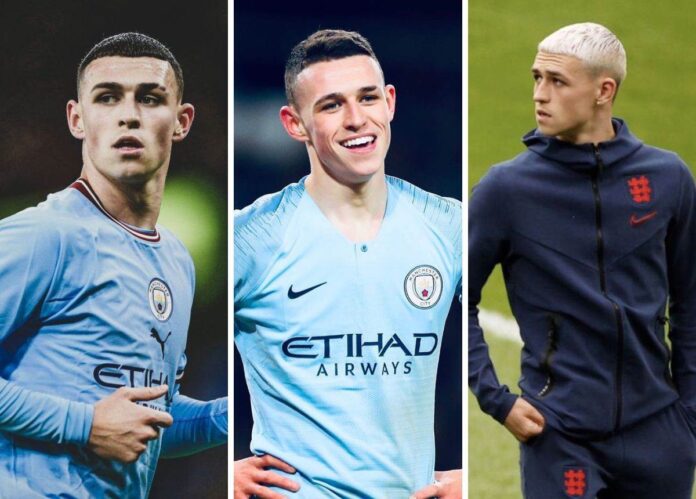 kiểu tóc phil foden