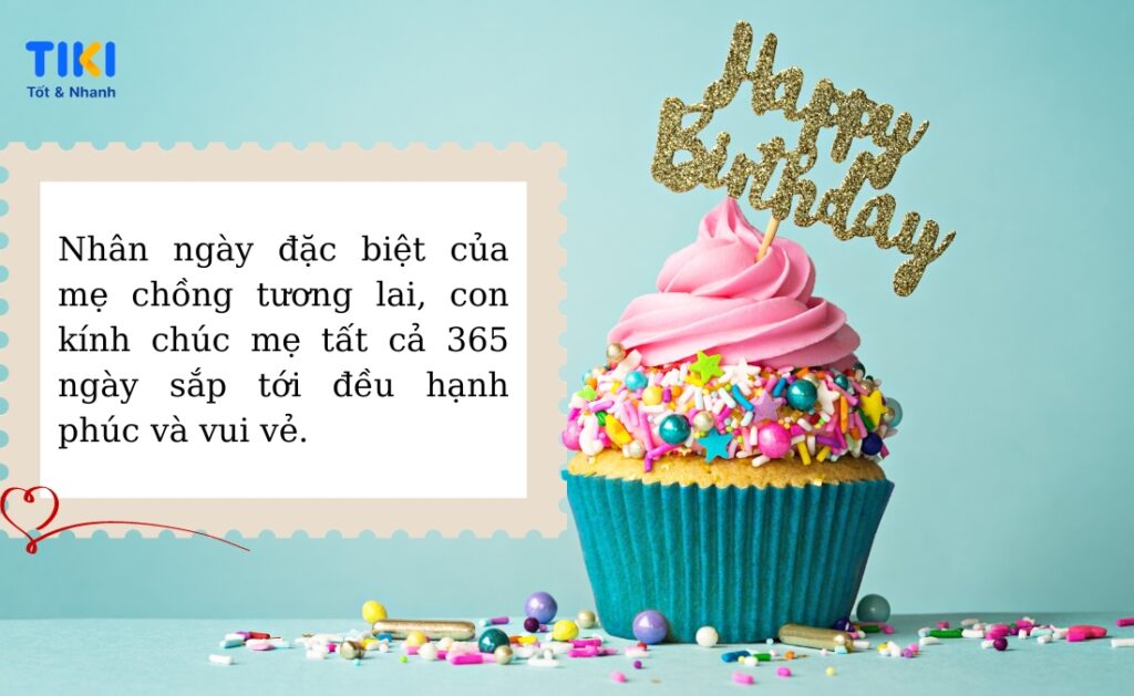 Lời chúc sinh nhật mẹ người yêu, crush ngắn gọn, ý nghĩa