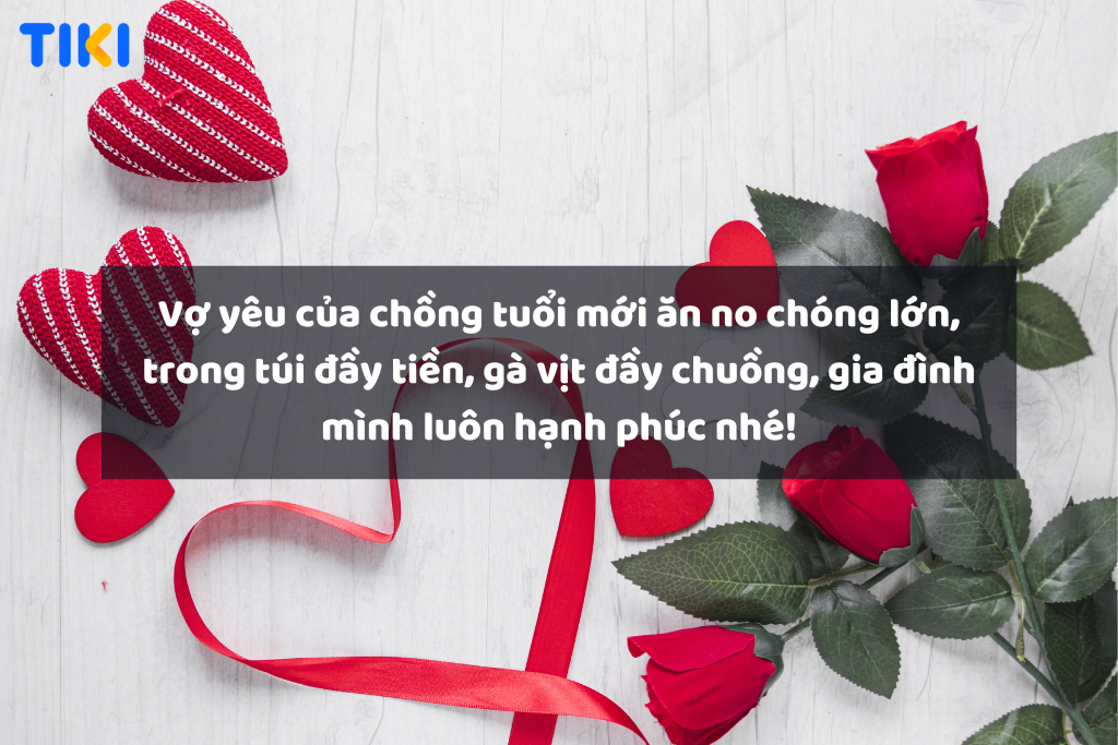 Lời chúc sinh nhật vợ hài hước