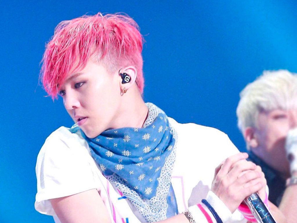 Màu tóc hồng của G-Dragon 
