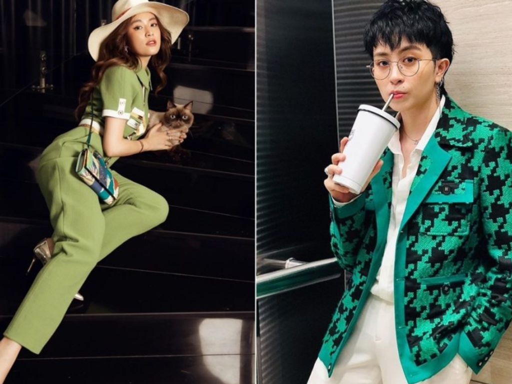 Người mệnh Hỏa cũng hợp với quần áo màu xanh lá