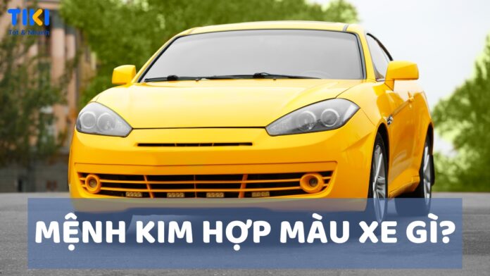 mệnh Kim hợp màu xe gì