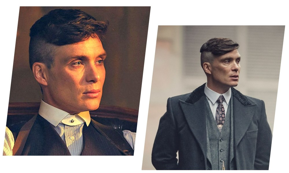 Nhân vật Tommy Shelby cực điển trai trong kiểu tóc mohican mái chéo 