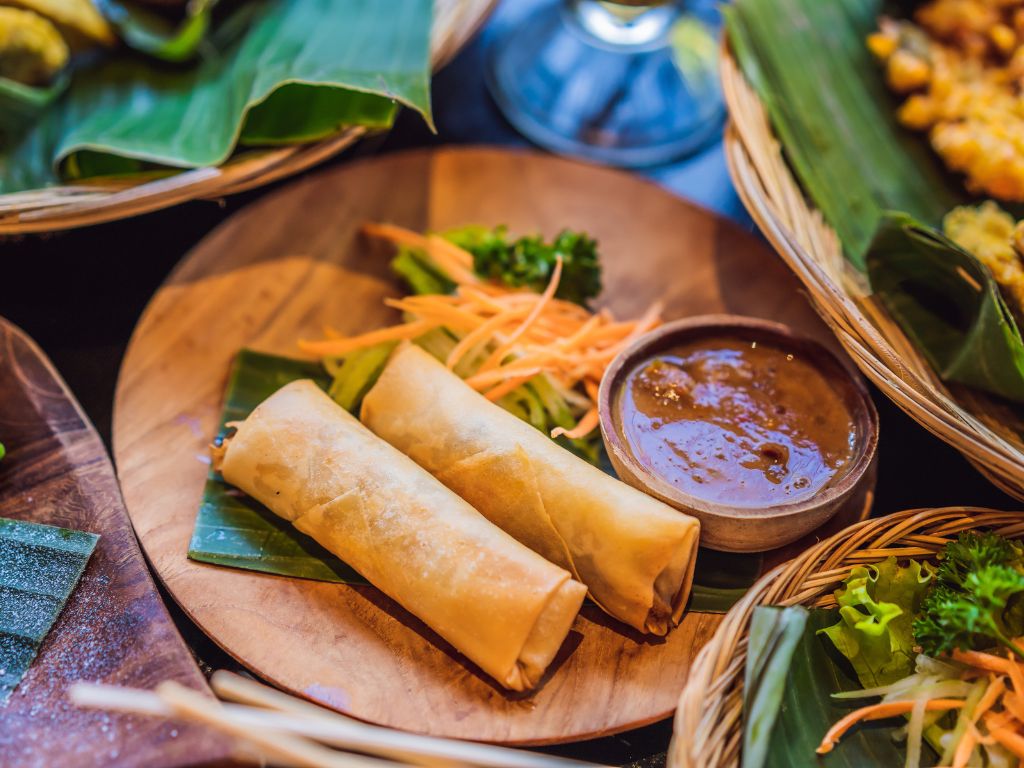 Nem rán được từ nồi chiên không dầu