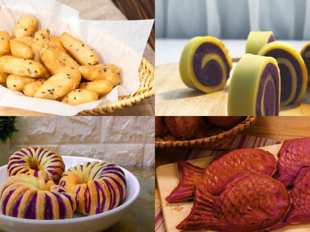 Một số loại bánh được làm từ nồi chiên không dầu