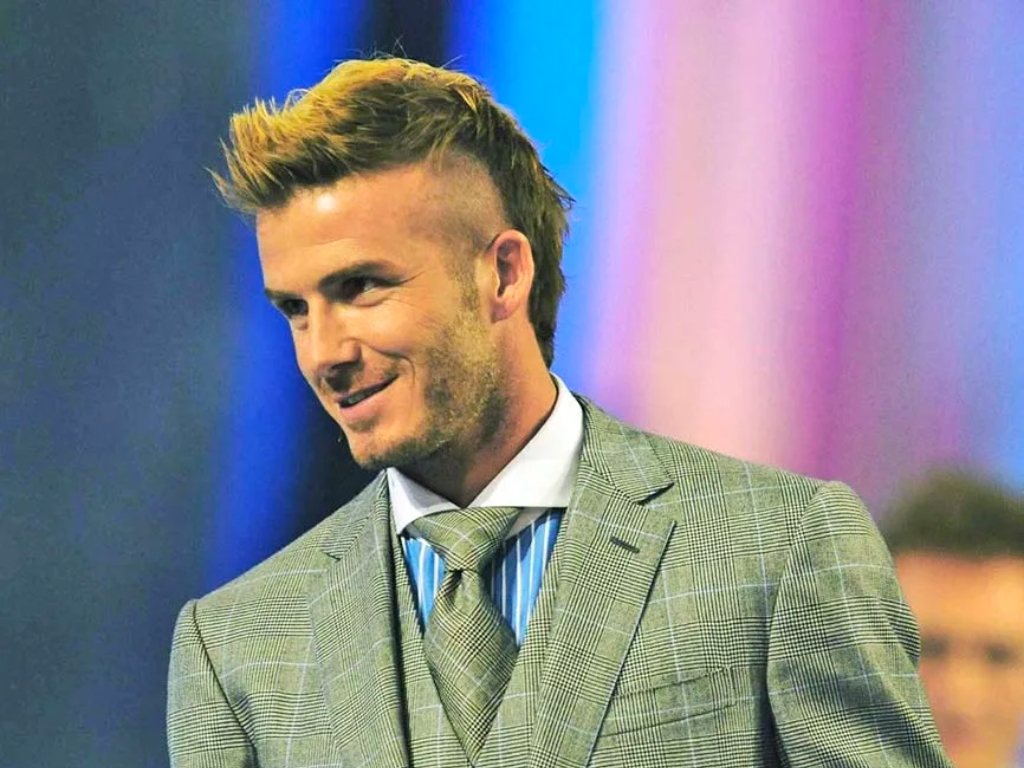Kiểu tóc chải ngược - Kiểu tóc David Beckham cực bảnh