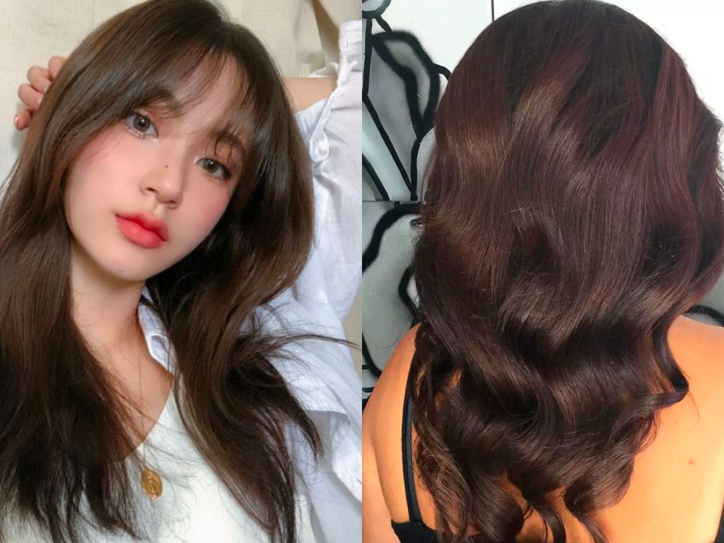 Màu hạt dẻ nâu trầm sẽ mang đến sự thanh lịch cho người nhuộm