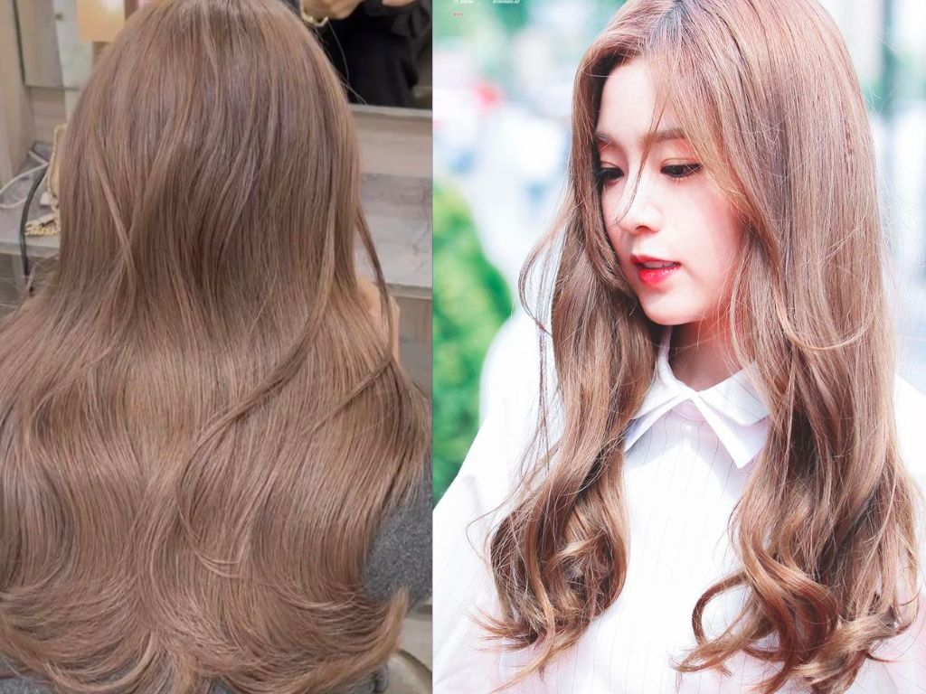Màu tóc nâu hạt dẻ sữa là màu xinh đẹp, ngọt ngào