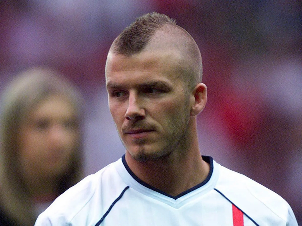 Kiểu tóc nam Mohawk - Kiểu tóc David Beckham hiện đại