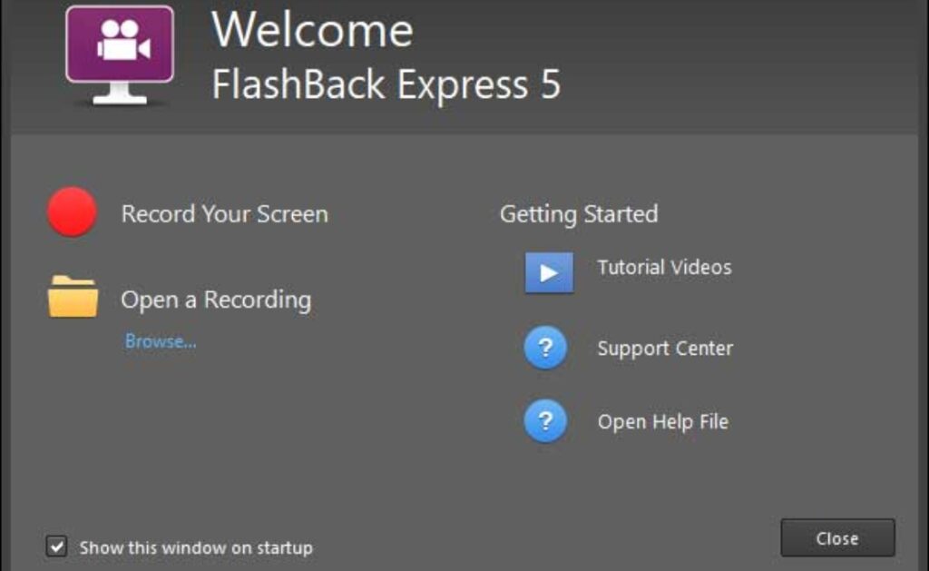 Quay màn hình máy tính chất lượng với phần mềm Flashback Express