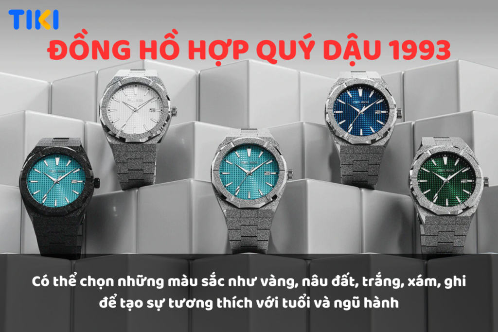 Đồng hồ hợp tuổi Quý Dậu 1993