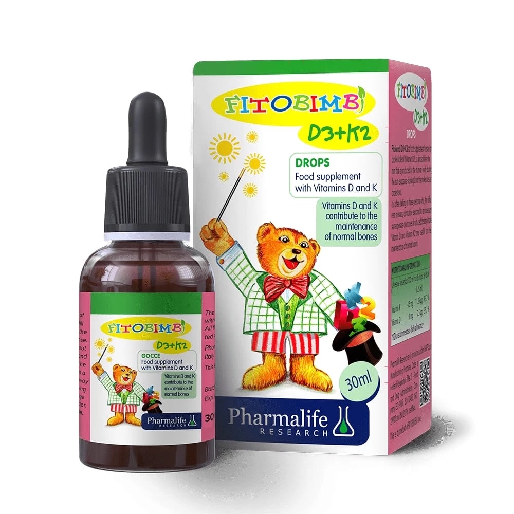 Các loại vitamin D3K2 tốt nhất cho bé hiện nay