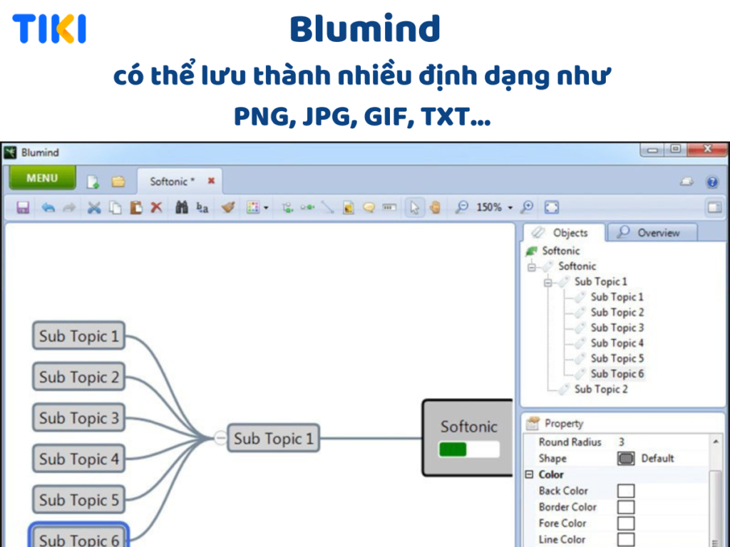 Phần mềm Blumind