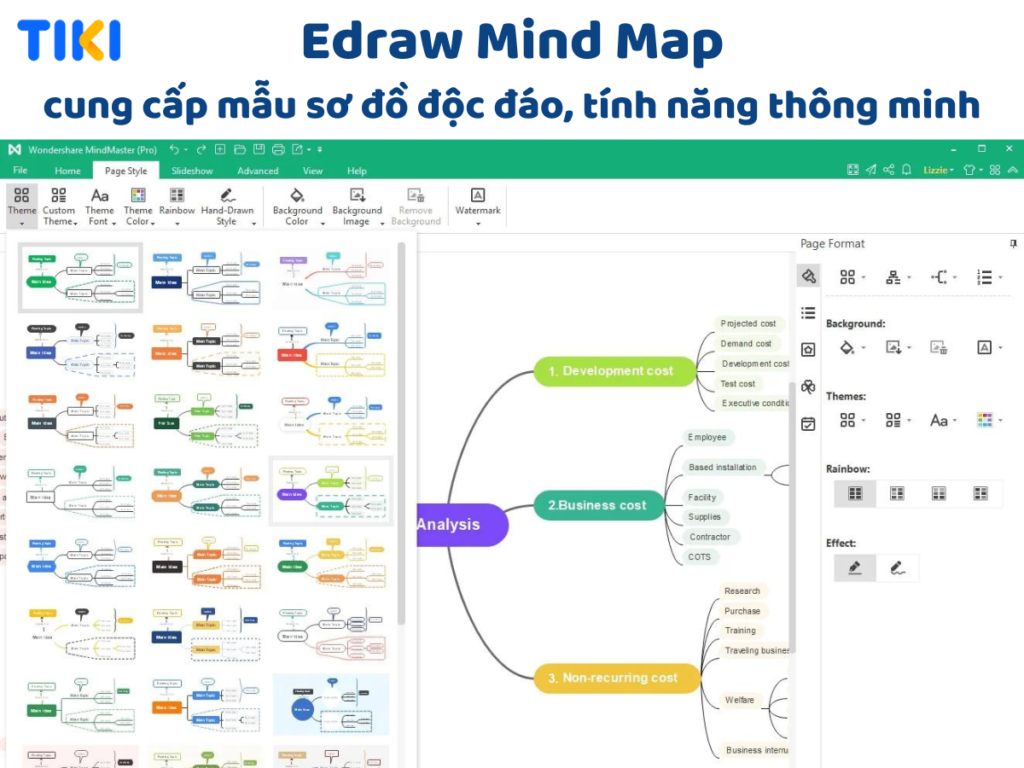 Phần mềm Edraw Mind Map