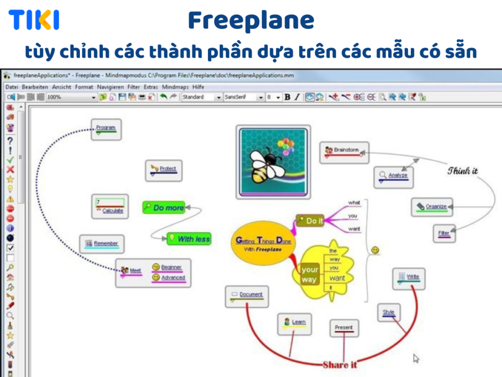 Phần mềm Freeplane