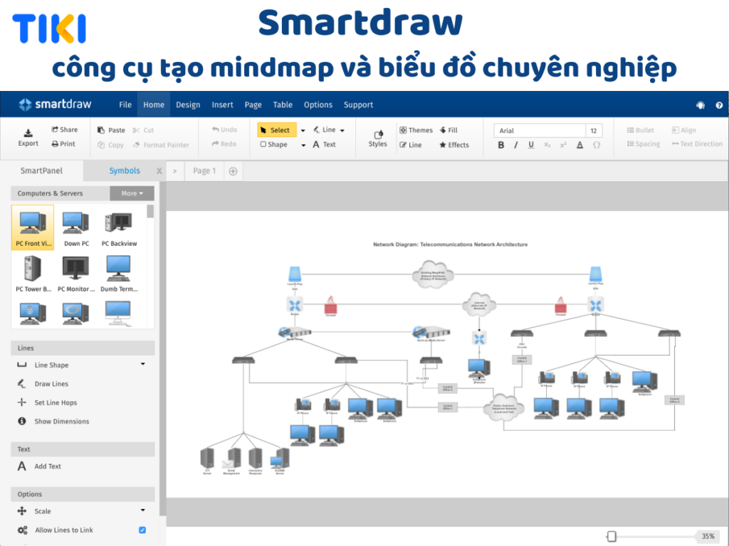 Phần mềm Smartdraw