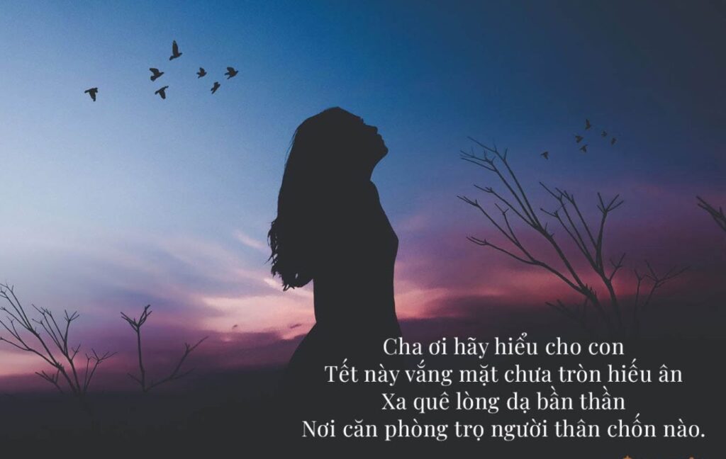 Caption mùa xuân cô đơn dành cho những người con xa xứ