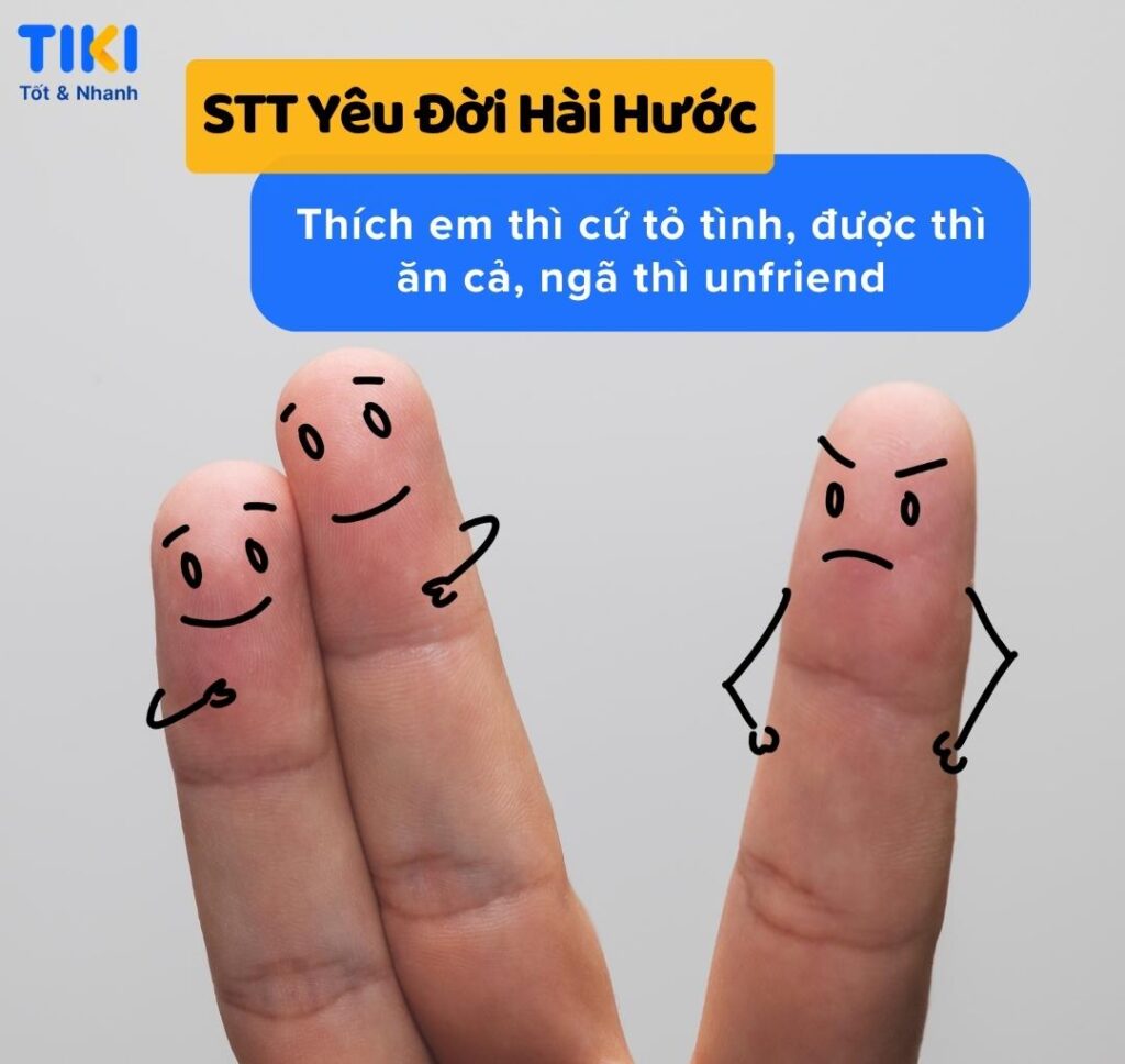 STT yêu thương đời vui nhộn giúp đỡ bạn xóa tan nỗi buồn