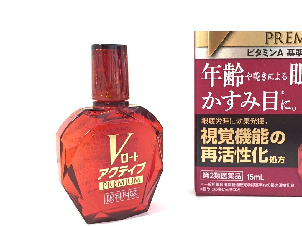 Thuốc nhỏ mắt V Rohto Active Premium